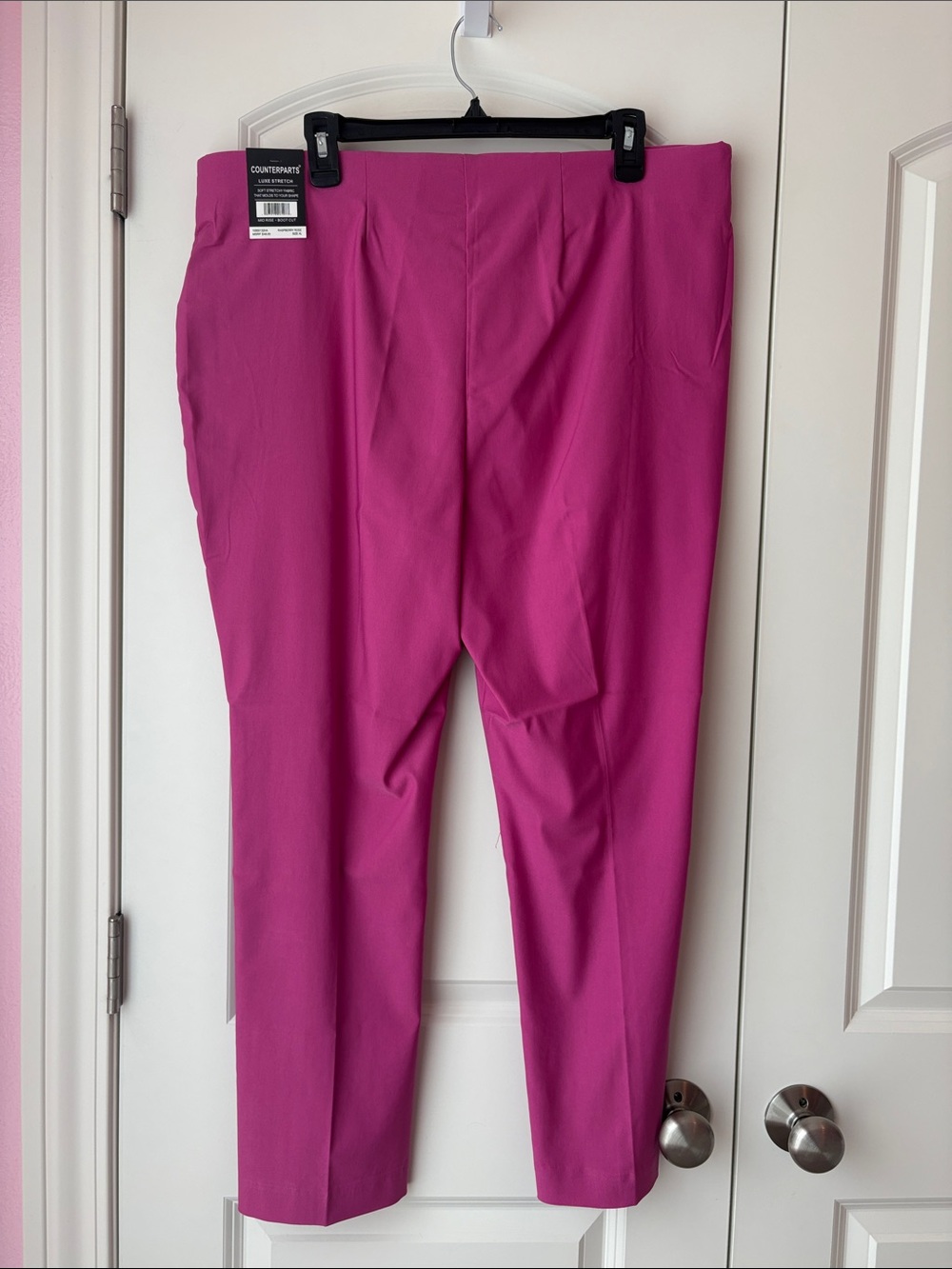 Counterparts Raspberry Rose Mid Rise Pants - Picture 2 of 5